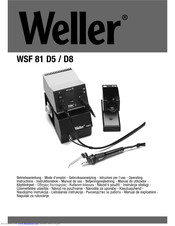 Weller WSF 81 D5 Operating Instructions Manual