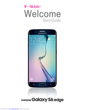 Samsung T-Mobile Galaxy S6 Edge Start Manual