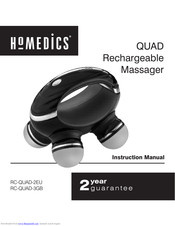 HoMedics RC-QUAD-2EU Instruction Manual
