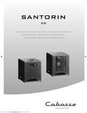 CABASSE 30ND40 Operating Instructions Manual