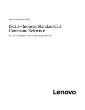 Lenovo RackSwitch G8332 Command Reference Manual