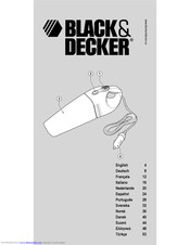 Black & Decker Dustbuster AV1260 Manual