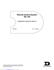 Daktronics RC-100 Operation Manual