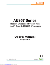 LGX AU957 SERIES User Manual