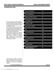 Subaru 2003 Legacy Service Manual