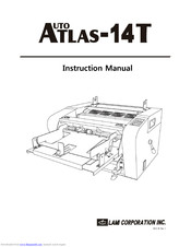 LAMI AUTO ATLAS-14T Instruction Manual