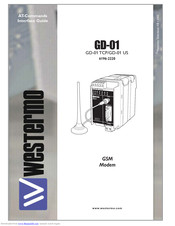Westermo GD-01 US Interface Manual