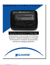 Glenayre AccessLink II Using Manual