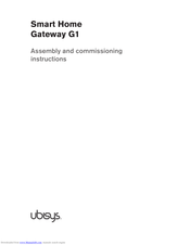 Ubisys G1 Assembly And Commissioning Instructions
