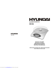 Hyundai KVE301G Instruction Manual
