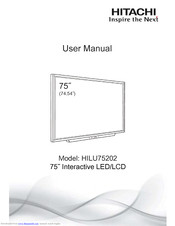 Hitachi HILU75202 User Manual