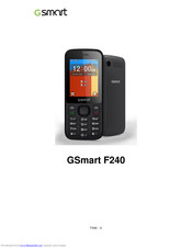 Giga-Byte Communications GSmart F240 Manual