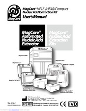 RBC Bioscience MagCore Nucleic AcidExtraction Kits 96 Test User Manual