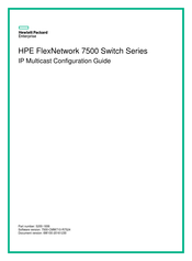 HPP Enterprises FlexNetwork 7500 Series Configuration Manual