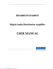 OSEE UDA6801N User Manual