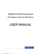 OSEE HDC6831N User Manual