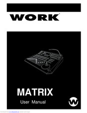 Work Pro MATRIX User Manual