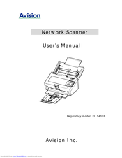 Avision FL-1401B User Manual
