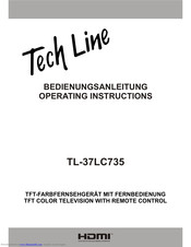 TECH LINE TL-37LC735 Operating	 Instruction