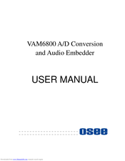 OSEE VAM6800 User Manual