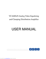 OSEE VCA6801N User Manual