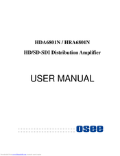 OSEE HDA6801N User Manual
