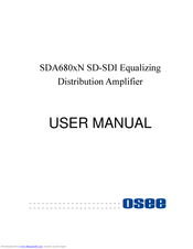 OSEE SDA6802N User Manual
