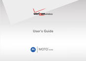 Motorola VERIZON MOTO VU204 User Manual