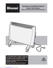Rinnai DEPH-10DTW Operation & Installation Manual