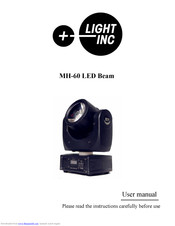 LIGHT INC MH-60 User Manual