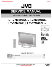 JVC LT-37M60BUP Service Manual