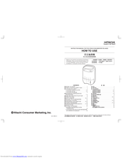 Hitachi RD-250EX Instruction Manual