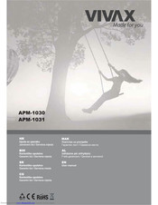 Vivax APM-1030 User Manual