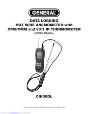 General CIH30DL User Manual