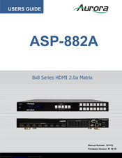 Aurora ASP-882A User Manual