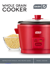 Dash DGC018 Instruction Manual And Recipe Manual