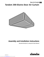 Kampmann Tandem 300 Assembly And Installation Instructions Manual