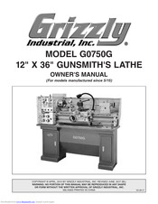 Grizzly G0750G Owner's Manual
