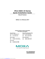 Moxa Technologies VPort 06EC-2V36M-CT-T Quick Installation Manual