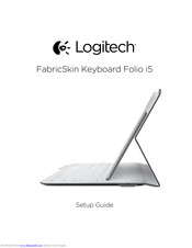 Logitech FabricSkin i5 Setup Manual