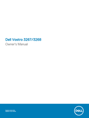 Dell Vostro 3268 Owner's Manual