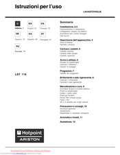 Hotpoint ariston LST 116 Manuals | ManualsLib