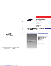 Samsung BD-P1000 Service Manual