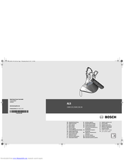 Bosch ALS 28 Original Instructions Manual