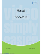 Convision CC-5455 IR Manual