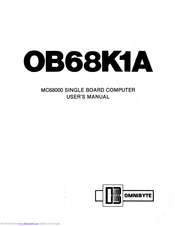 OMNIBYTE OB688K1A User Manual