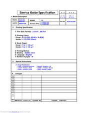 LG flatron M2040A Service Manual