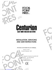 Focal Point Centurion Installation, Servicing And User Instructions Manual