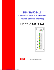 MSTRONIC DIN-SW5G44x4 User Manual