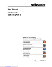 SebaKMT Sebalog GT-3 User Manual